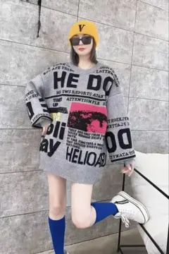 値下げ中　オーバーサイズセーター