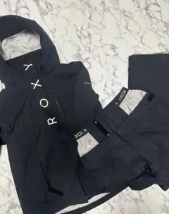 ROXY スノーボードウェア 黒 M セットアップ　ゴーグル　メガネセット　⭐︎