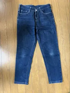 レディース デニムパンツ インディゴブルーのサムネイル