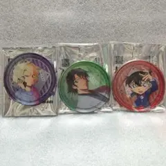 名探偵コナン 缶コースター 江戸川コナン 羽田秀吉 メアリー