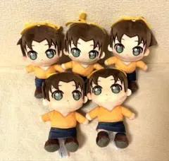 ［新品］名探偵コナン ぬいぐるみ 遠山和葉　5体セット