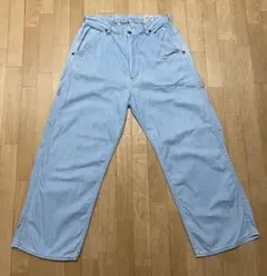 ビームスボーイ orSlow オアスロウ ワイドフィット ペインターパンツ