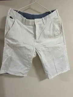 LACOSTE ホワイト ハーフパンツのサムネイル