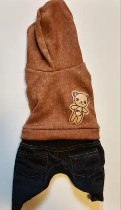 アップルドッグ ☆ ロンパース ☆ つなぎ ☆ 裏フリース ☆ 裏起毛 裏ボア