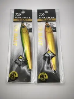 DaiwaソルティガTGベイト150g アデルフラッシュグリーンゴールド緑金