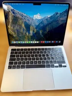 美品 MacBook Air13 M2 16GB/256GB シルバー 英語配列 - メルカリ
