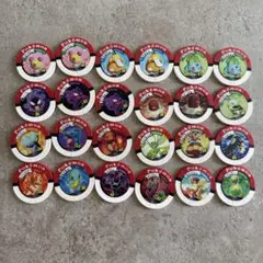 ポケモンバトリオ ポケモン メダル まとめ売り 24枚セットのサムネイル