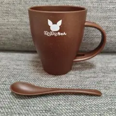 期間限定値下げ★けんけつちゃん　スプーン付きマグカップ　耐熱　割れない　軽い