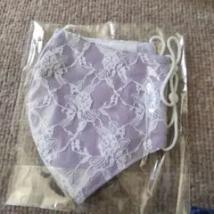 レースデザインマスク2点セット