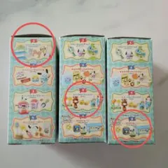 リーメント　ポチャッコ　わんぱく！ゆうえんちワゴン　３個セット