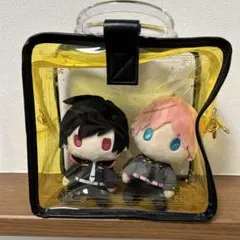 エリオス　ミニトート　クリアバッグ　ぬいぐるみ　ウエスト　ディノ　フェイス