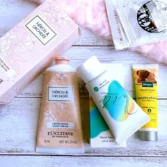 ロクシタン 75mL ジョンマスター クナイプ ハンドクリーム 3点セット