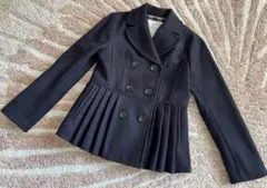 ★美品★ 【Burberry】バーバリーダッフルコート　ネイビー　8Y 128