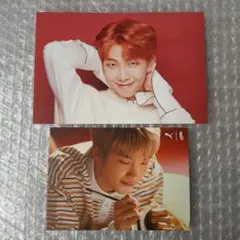 BTS RM ナムジュン ポストカード 2枚セット