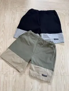 ハーフパンツ 2枚セット 130cm