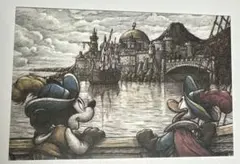 東京ディズニーリゾート　ポストカード　2024  ドナルド　ミッキー