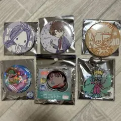 ホログラム缶バッジ6個セット