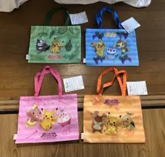 ポケットモンスター　ダイヤモンド&パール　レッスントートバッグ　全4種セット