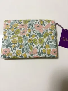 リバティ　花柄ポーチ ティッシュケース