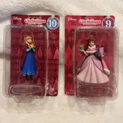 2024年 ディズニー アナ アリエル クリスマスオーナメントくじ