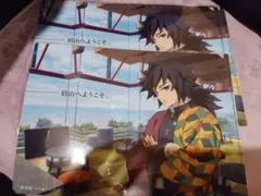 鬼滅の刃　冨岡義勇　クリアファイル　２枚セット