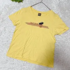 【オーシャンパシフィック】 半袖 Tシャツ (L) イエロー サーフのサムネイル