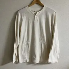 【Jackman】Henleyneck Longsleeved Tシャツ