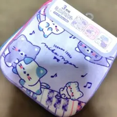 ミニタオル 3枚組 mika nyan