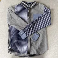 ☆非売品大特価☆ AS KNOW AS シャツ　チェック　ブルー