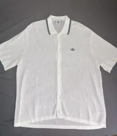 adidas originals ボタン ニットシャツのサムネイル