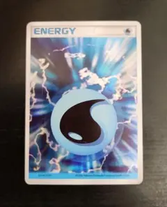 ポケモンカード　基本水エネルギー　ホロン