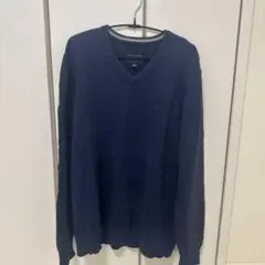 AMERICAN EAGLEネイビーニットトップス