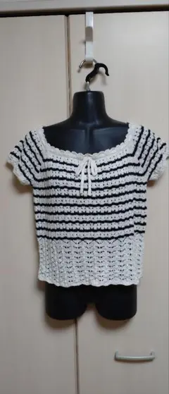 ☆GU☆ニットボーダーカットソー