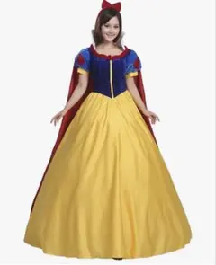 ディズニー プリンセス コスプレ 白雪姫 大人 Sサイズ パニエ付き
