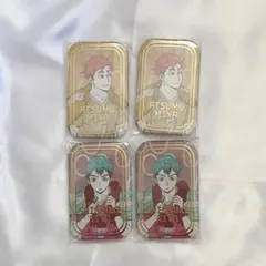 ハイキュー 黒尾鉄朗 スクエア缶バッジ セブンネット オフショット