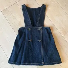 韓国子供服　monbebe デニムスカート　Mサイズ