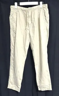 ZARA ドロスト コットン ロングパンツ ザラ メンズ