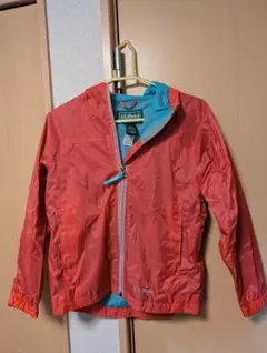 LL.Bean ピンク色フード付きジャケット サイズ10　120〜130cm