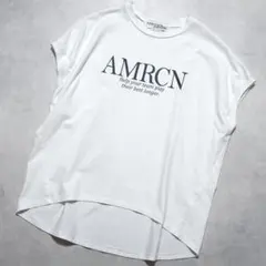 Americana × JEANS FACTORY 別注ラウンドヘムロゴTシャツのサムネイル