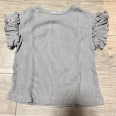pairmanon ワッフル フリル袖 Tシャツ サーマルのサムネイル