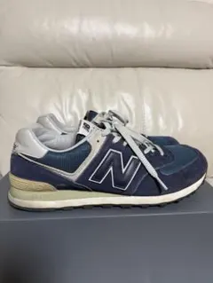 New Balance 574 ネイビー/グレー スニーカー