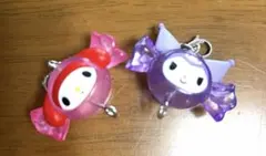 サンリオキャラクターズ つながるキャンディチャーム マイメロ　クロミ
