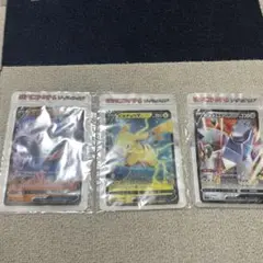 ポケモンカード ジッパーパック 3点セット ルカリオ ピカチュウ ジュラルドン
