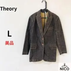 セオリー ストレッチデニム テーラードジャケット 4 M 綿ポリウレタンのサムネイル