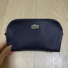 LACOSTE ポーチ ネイビー