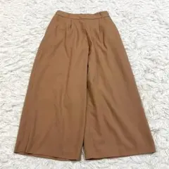 ページボーイ PAGEBOY ワイドパンツ M タック 体型カバー レディース