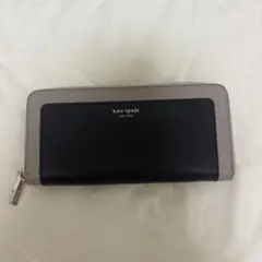 kate spade 長財布 黒とピンクのサムネイル