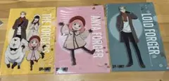 SPY×FAMILY ガストコラボ　クリアファイル　3枚セット