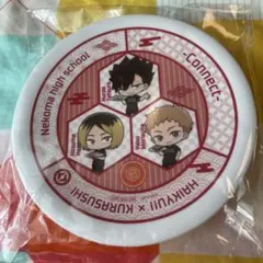 くら寿司　ハイキュー!! 音駒高等学校 丸型皿