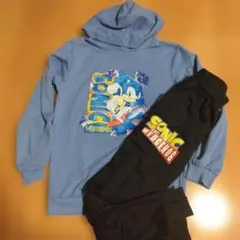 SONIC THE HEDGEHOG パーカー パンツ セット　ルームウェア
